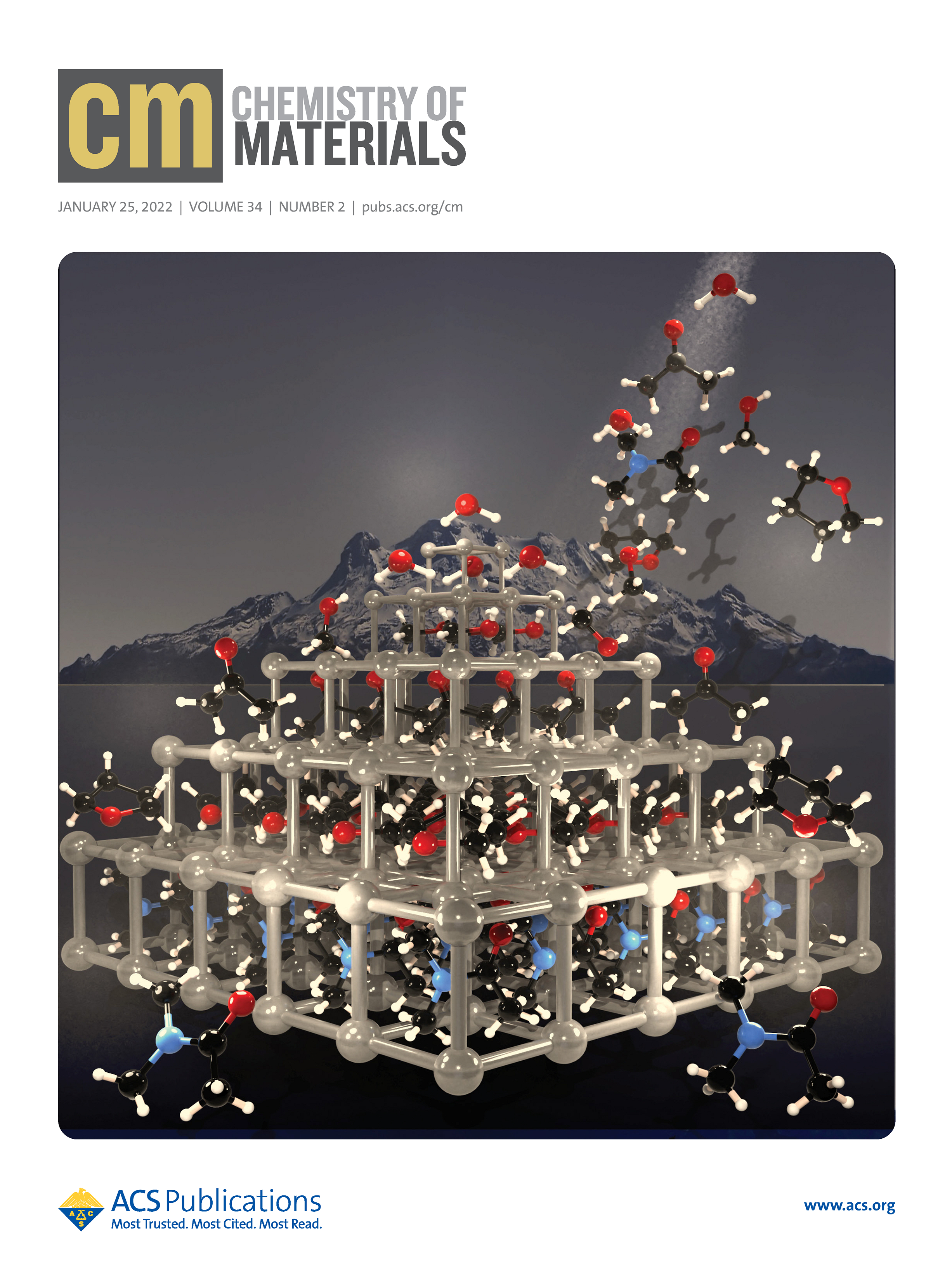 Chemistry of Materials_Cover of the Magazine: